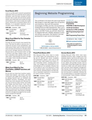 Brochure Inspiration Gallery: Higher Ed