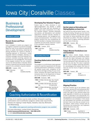 Brochure Inspiration Gallery: Higher Ed