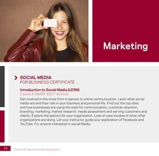 Brochure Inspiration Gallery: Higher Ed