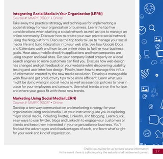 Brochure Inspiration Gallery: Higher Ed