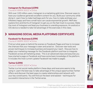 Brochure Inspiration Gallery: Higher Ed