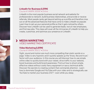 Brochure Inspiration Gallery: Higher Ed