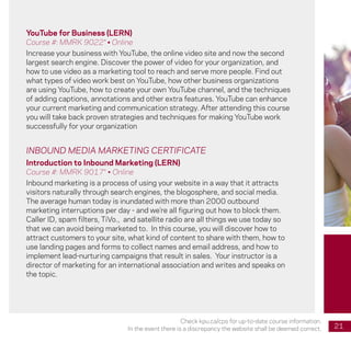 Brochure Inspiration Gallery: Higher Ed