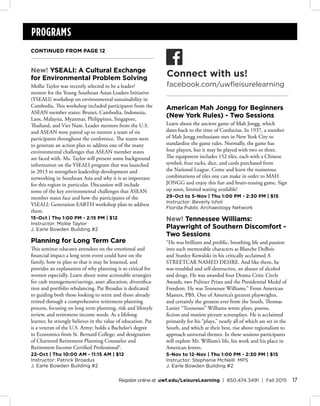 Brochure Inspiration Gallery: Higher Ed