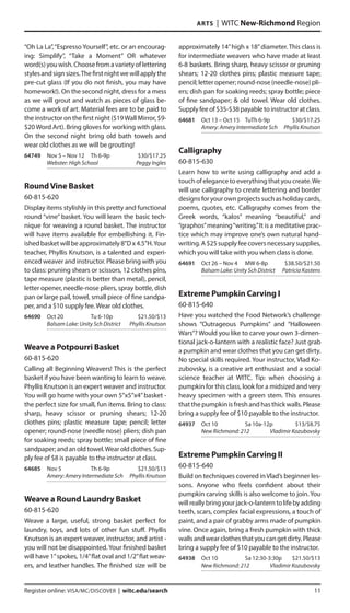 Brochure Inspiration Gallery: Higher Ed