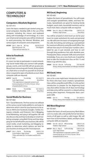 Brochure Inspiration Gallery: Higher Ed