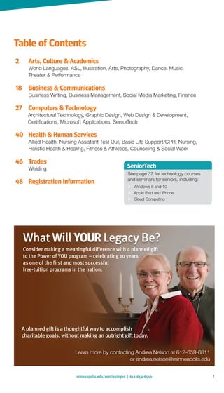 Brochure Inspiration Gallery: Higher Ed