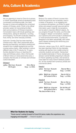 Brochure Inspiration Gallery: Higher Ed