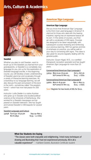 Brochure Inspiration Gallery: Higher Ed