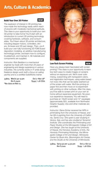 Brochure Inspiration Gallery: Higher Ed