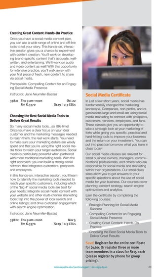 Brochure Inspiration Gallery: Higher Ed