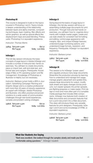 Brochure Inspiration Gallery: Higher Ed