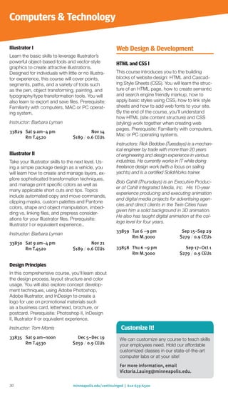 Brochure Inspiration Gallery: Higher Ed