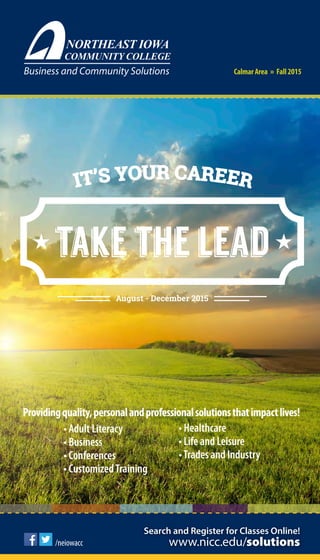 Brochure Inspiration Gallery: Higher Ed