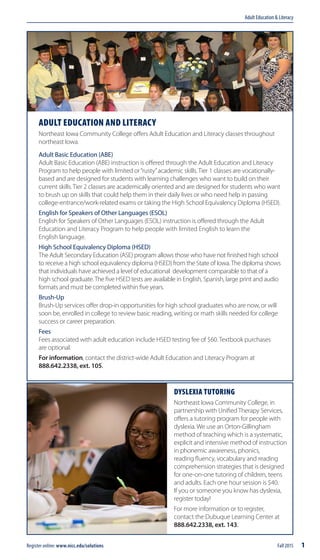 Brochure Inspiration Gallery: Higher Ed