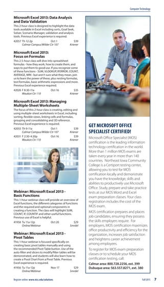 Brochure Inspiration Gallery: Higher Ed