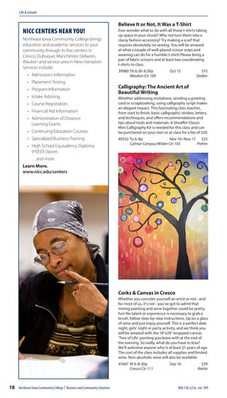 Brochure Inspiration Gallery: Higher Ed