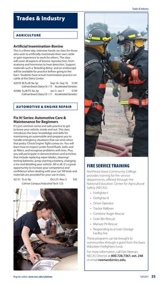 Brochure Inspiration Gallery: Higher Ed