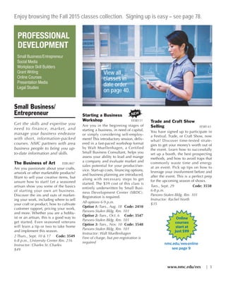 Brochure Inspiration Gallery: Higher Ed