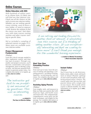 Brochure Inspiration Gallery: Higher Ed