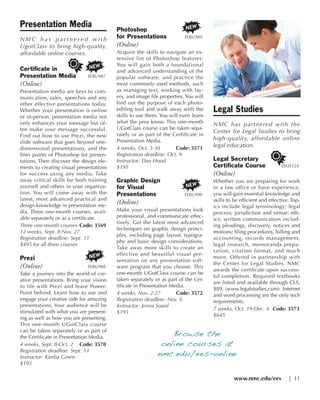 Brochure Inspiration Gallery: Higher Ed