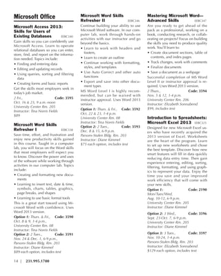 Brochure Inspiration Gallery: Higher Ed