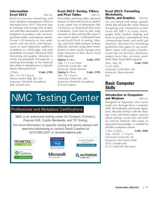 Brochure Inspiration Gallery: Higher Ed