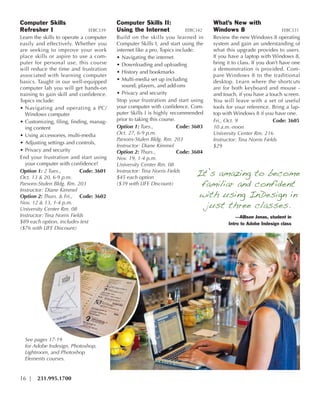 Brochure Inspiration Gallery: Higher Ed