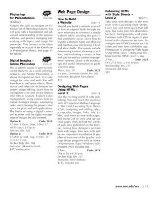 Brochure Inspiration Gallery: Higher Ed