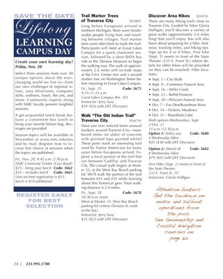 Brochure Inspiration Gallery: Higher Ed