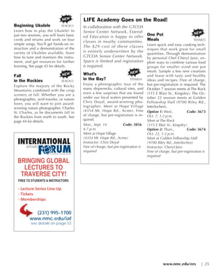 Brochure Inspiration Gallery: Higher Ed