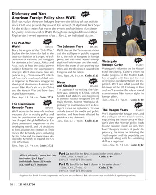 Brochure Inspiration Gallery: Higher Ed