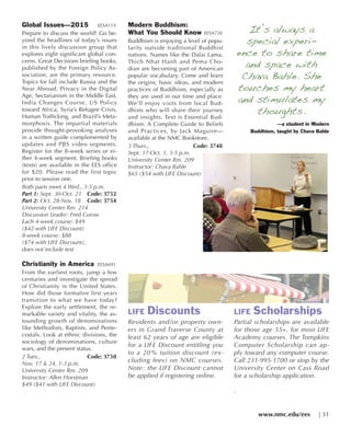 Brochure Inspiration Gallery: Higher Ed