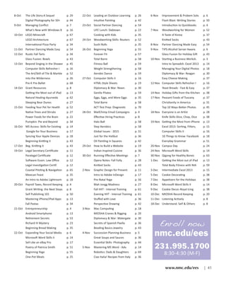 Brochure Inspiration Gallery: Higher Ed