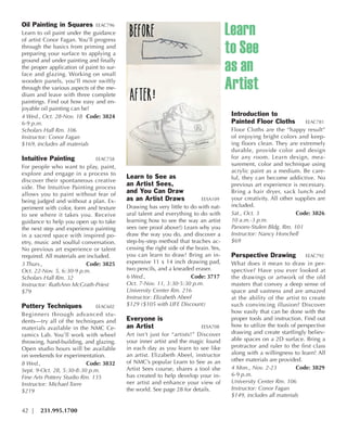 Brochure Inspiration Gallery: Higher Ed