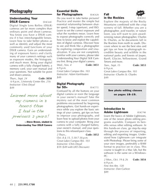 Brochure Inspiration Gallery: Higher Ed