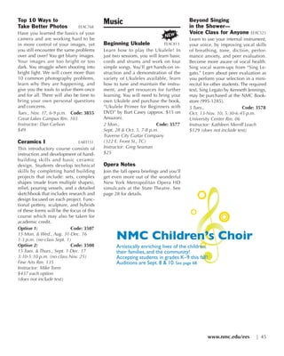 Brochure Inspiration Gallery: Higher Ed