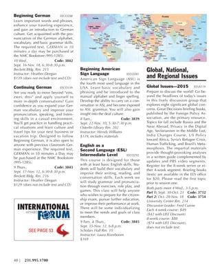 Brochure Inspiration Gallery: Higher Ed