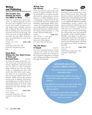 Brochure Inspiration Gallery: Higher Ed