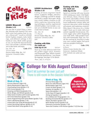 Brochure Inspiration Gallery: Higher Ed