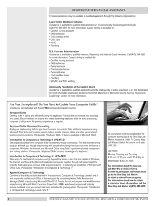 Brochure Inspiration Gallery: Higher Ed