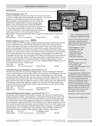 Brochure Inspiration Gallery: Higher Ed