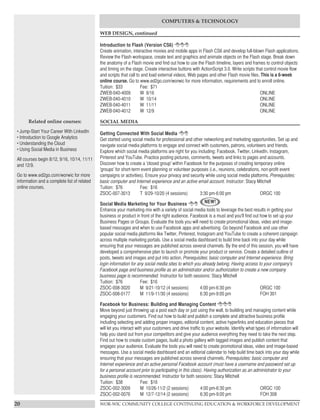 Brochure Inspiration Gallery: Higher Ed