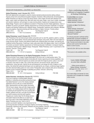 Brochure Inspiration Gallery: Higher Ed