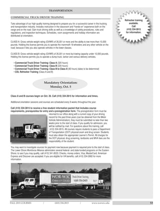 Brochure Inspiration Gallery: Higher Ed