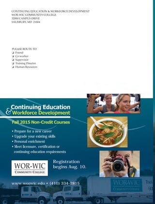 Brochure Inspiration Gallery: Higher Ed