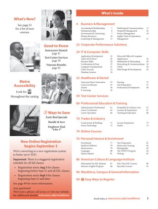 Brochure Inspiration Gallery: Higher Ed