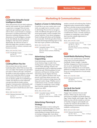 Brochure Inspiration Gallery: Higher Ed