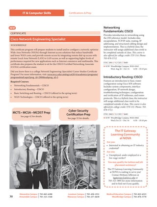 Brochure Inspiration Gallery: Higher Ed