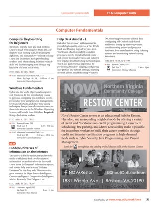 Brochure Inspiration Gallery: Higher Ed